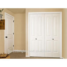 Internal wood closet door folding door design